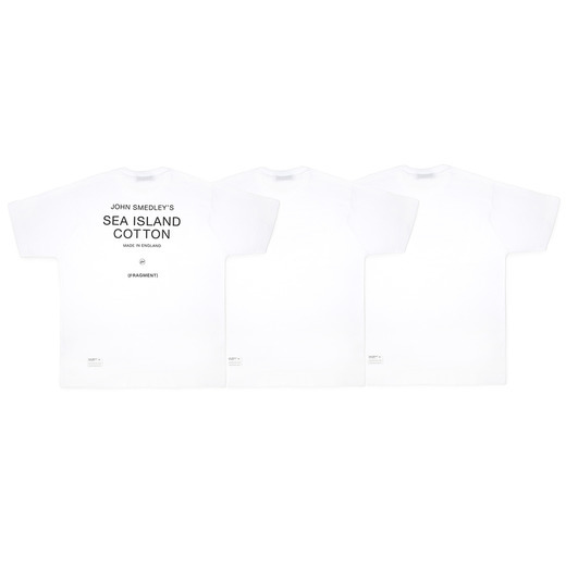 メンズ 3枚パックニットTシャツ 詳細画像 WHITE 3